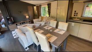 LS64 Carnaby Langham 2022 brand new 2 bed Lodge for sale at Finlake  WALK ROUND [upl. by Aixela829]