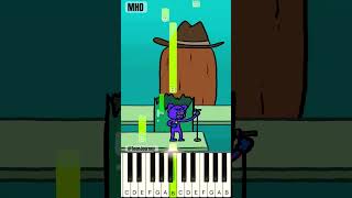 GEDAGEDIGEDAGEDO Monster Hide and Seek Game with Catnap Miss Delight ToonJourney Piano Tutorial [upl. by Collette]