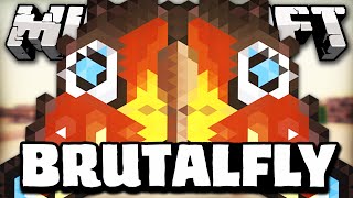 Minecraft BRUTALFLY NOVO BOSS ORESPAWN  Orespawn Mod [upl. by Holcomb]