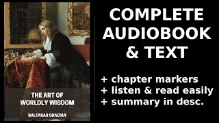 The Art of Worldly Wisdom 💡 By Baltasar Gracián FULL Audiobook [upl. by Lari490]