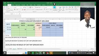 CFS N5 STOCK CARD WEIGHTED AVERAGE PRICE METHOD  STOCK EVALUATION [upl. by Reynolds]