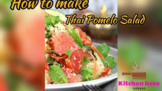 How to make pomelo salad [upl. by Oicnecserc945]