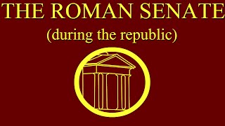 The Roman Senate during the Republic [upl. by Rickie]