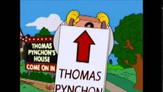 Thomas Pynchon The Simpsons Book Endorsement [upl. by Charbonnier975]