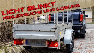 Anhänger Beleuchtung blinkt nicht mehr  Fehlersuche  Lösung  Molly Adventure Umbau  Ford Ranger [upl. by Lettig772]