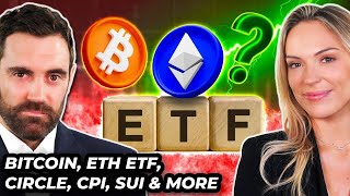 Crypto News Bitcoin ETH ETF Circle Inflation SUI amp MORE [upl. by Enomar]