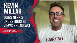 Red Sox Legend Kevin Millar Tells Stories On NESNs Unobstructed Views AltCast [upl. by Kcirdor502]