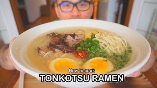 How to cook TONKOTSU RAMEN INSTANT POT RECIPE [upl. by Greenburg664]