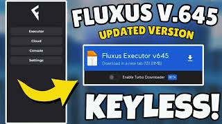 Fluxus Executor Mobile New Update v645  Fluxus Atualizado  DELTA EXECUTOR amp ARCEUS X NEO [upl. by Nerad]