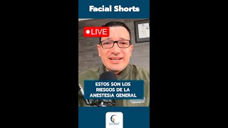 Riesgos de la anestesia general en Rinoplastia  PlasticFacial MX [upl. by Ahsilrak316]