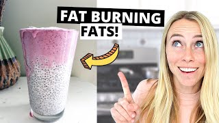 7 Best Fat Burning FATS To Use In EVERY Smoothie [upl. by Toddie]