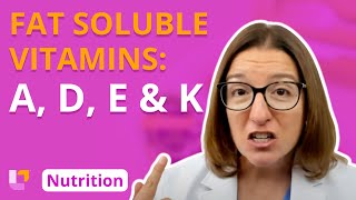 Fat Soluble Vitamins Vitamins A D E K  Nutrition Essentials for Nursing  LevelUpRN [upl. by Vasyuta85]