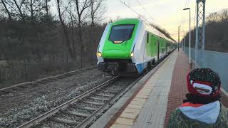 Elettrotreno ETR 522 quotCaravaggioquot Hitachi Rail per linea Trenord Novara nordMilano Cadorna [upl. by Ariday721]