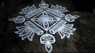 Traditional rangoli designs [upl. by Alolomo]