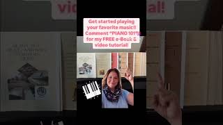 Get your FREE Piano Starter Guide eBook and tutorial video piano beginnerpianolessons easypiano [upl. by Swehttam]