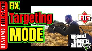 How To Fix TARGETING MODE  Fix AIM ASSIST  GTA 5 Online [upl. by Manlove749]