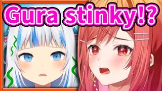 Ririka Learns That Gura is Stinky 【Ichijou Ririka  HololiveJP】 [upl. by Everett]