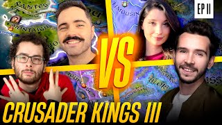 MULTI CRUSADER KINGS 3  DOMINGO RIVENZI amp XARI 2 [upl. by Sudnak903]