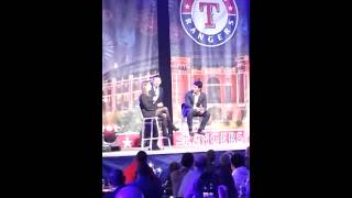 Yu darvish english interview at rangers fanfest [upl. by Legnalos]