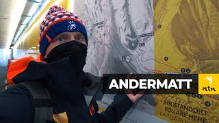 Andermatt – narty w Szwajcarii w czasach pandemii [upl. by Anitselec]