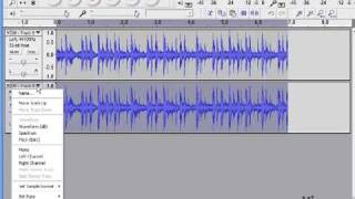 Remove Vocal Tracks Using Audacity Recording and Editing Software [upl. by Eioj773]