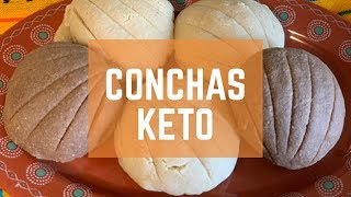 CONCHAS KETO DELICIOSAS PAN KETO POSTRES KETO [upl. by Leonelle638]