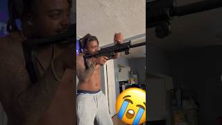 WTH IS THIS Manhandle762 explore viral funny guns ghghussle shorts airsoft 👊the Sub🖲️ [upl. by Grannia35]