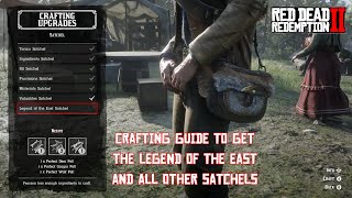 RDR 2 Legend of the East Satchel Crafting Guide [upl. by Cerveny]