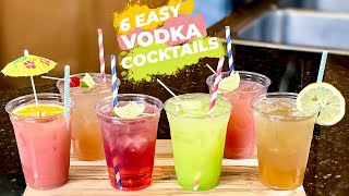 6 Easy Vodka Drinks You Can Make at Home [upl. by Kohler330]