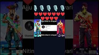 Ajju bhai Nitin bhai ki shayari 🎙️🎙️🎙️ [upl. by Darci]