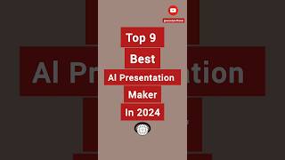 Best AI Presentation Maker in 2024 ai presentation ppt [upl. by Bauske356]