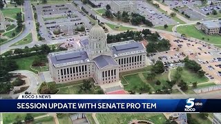 Oklahoma senate leader addresses budget negotiations [upl. by Rolecnahc78]