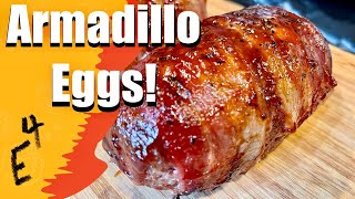 How To Make Texas Armadillo Eggs BBQ [upl. by Cud316]