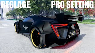 REGLAGE PRO W MOTORS LYKAN HYPERSPORT PRO SETTING THE CREW MOTORFEST TCM META HYPERCAR [upl. by Derriey]