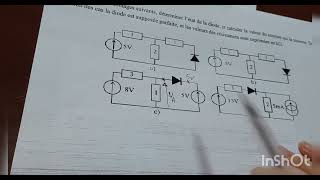 TD sur les diodes exercice diode electronique de base Electronique fondamentale 1 ELN [upl. by Ishii]