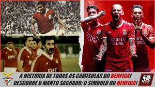 🦅 Os equipamentos do Benfica ● A história das camisolas do Benfica de 1904 até ao presente 🦅 [upl. by Aydne]