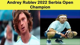 Andrey Rublev He won this prestigious tournament defeating Aslan Karatsev in the final [upl. by Attelocin943]