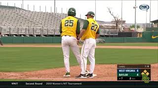 Baylor Baseball Highlights vs West Virginia Game 3 [upl. by Oetsira]