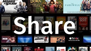 How to Share Purchased Movies from the iTunes Store  iPhone iPad iPod [upl. by Leach]