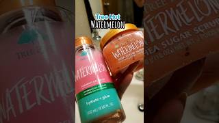 Tree Hut Watermelon treehut treehutusa watermelon sheasugarscrub foaminggelwash hydrateglow [upl. by Ariik]