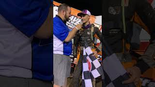 Llogan Crisafulli winner at Brewerton Speedway 83024 [upl. by Eicyal551]