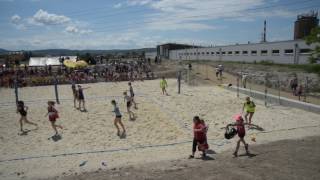 Beachhandball Bisamberg 2017 WN1 vs WN2 [upl. by Tengler]