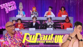 Snatch Game Drag Race UK Season 6 Ep 6  Live Review [upl. by Blakelee]