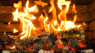 🔥 4K Fireplace Ambience Fireplace with Burning Logs and Crackling Fire Sounds UHD 4K [upl. by Gianna]