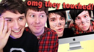 Dan and Phil React to Every Phil is not on fire 2 [upl. by Blanc726]