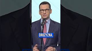 Mateusz Morawiecki komentuje drożyznę Donalda Tuska [upl. by Atsyrk]