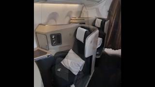 Welcome aboard Cathay Pacific Airbus A350900 Business Class [upl. by Alair789]