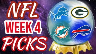 NFL Week 4 2023 Picks Straight up and Against The Spread [upl. by Arabella947]