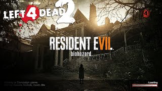 RESIDENT EVIL 7 TECH DEMO  LEFT 4 DEAD 2  EXPERT [upl. by Ihsoyim652]