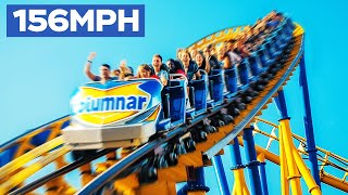 World’s Tallest Fastest amp Longest Roller Coaster Falcons Flight Shatters Records [upl. by Azral]